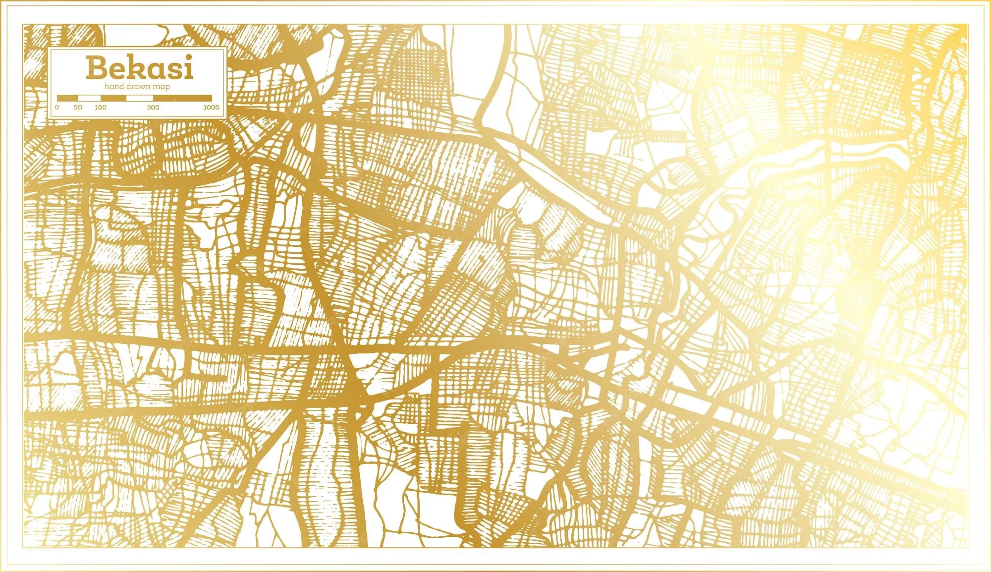 Peta kawasan strategis Bekasi untuk hunian syariah dengan akses tol dan stasiun