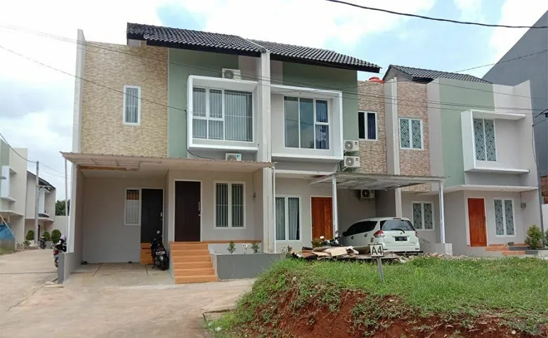 Rumah syariah Bekasi tampak depan, hunian islami bebas riba